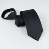 Corbata de Hombre Atada a Mano de 6 cm Corbata con Cremallera sin Nudo de 8 cm Negocios Formal de Gama Alta Fácil de Tirar Shaoxing Shengzhou