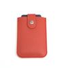 Portatarjetas Deslizante Apilable para Mujer con Múltiples Ranuras, Portatarjetas de PU para Tarjetas Bancarias, Identificaciones y Tarjetas de Crédito, Estilo Minimalista Urbano
