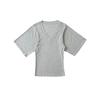Camiseta Vintage de Manga Corta con Cuello en V para Mujer, Diseño de Verano con Estilo Único, Ceñida a la Cintura, Top Sexy y de Puro Deseo