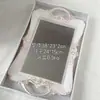 Espelho Dourado em Relevo Estilo Palácio Retrô Francês, Espelho de Maquiagem, Espelho Decorativo, Bandeja para Fotos de Parede DIY
