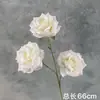 Flores de Casamento Brancas Simulação Flores de Casamento Arranjo de Cena Flores Artificiais Paisagismo Flores de Fileira no Chão Decoração Suave Arte Floral Arranjo de Flores Rosas