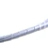 Tubo de bobinado de alambre tubo de envoltura carrete de bobinado de plástico en espiral de PE con Negro Blanco 4mm-30mm