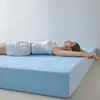 Lençol de Cama Impermeável Peça Única à Prova de Urina à Prova de Pelo de Gato Artefato Protetor de Colchão Lençol com Elástico de Cobertura Total Cobertura de Cama