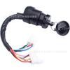 Adecuado para J17-82508-20 Carrito de golf Yamaha G1 2 tiempos Gas eléctrico cerradura de puerta interruptor de encendido