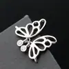 Nafoge Joyería de Plata al por Mayor Pendientes de Plata de Ley 925 para Mujer con Circonita Mariposa de Plata Pendientes Pequeños Pendientes de Plata de Moda