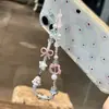 Funda de Teléfono Llavero Colgante para Bolso Encanto de Cámara CCD de Gama Alta Gatito Lindo Coreano y Japonés Lazo de Gato Tendencia