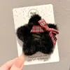 Presilhas de cabelo de alta qualidade estilo coreano em cores dopamina para mulheres, presilhas de bico de pato doces para franja, acessórios de cabelo