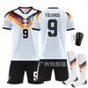 A2627 Alemania Camiseta de Visitante Copa del Mundo Uniforme de Fútbol No. 13 Müller N.º. 8 Kroos No. 7 Jersey de Havertz