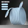 Cable de Datos para Teléfono Móvil Trenzado de Nylon Tipo C Doble Adecuado para Apple 15-17 y Cable de Carga Súper Rápida Samsung