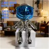 Escultura de Juguete Moderna de Dibujos Animados de Astronauta, Decoración Popular para Tienda, Figura de Astronauta Famosa en Internet