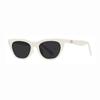 2024 Nuevas gafas de sol de montura pequeña GM para mujer, gafas de sol de ojo de gato de alta calidad a prueba de rayos UV, WANG Jiaer, mismo estilo de moda coreana