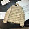 Nueva colección de invierno: chaqueta de plumón simple, versátil, de color sólido, ligera, cálida y delgada. 13608