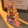 Pegador de Sol Cubo de Luz Prisma Vidro Ornamento Cristalino Atacado Transfronteiriço