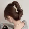 Presilha de Tubarão Estilo Coreano Senso Avançado 2024 Novo Estilo Presilha de Cabelo de Coração Presilha de Cabelo para Cabeça Feminina Acessório de Cabelo Presilha Grande de Agarre