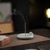 Quemador de Incienso Pequeño de Sapo Dorado Atrae Fortuna Estilo Antiguo Horno Ru, Soporte para Incienso, Soporte para Palillos de Incienso, Quemador de Incienso para Mesa de Té, Artesanía de Horno Ru Atrae Riqueza