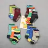BÁSICOS PARA NIÑOS Calcetines de algodón nuevos con dibujos animados para niños de Amazon, calcetines antideslizantes para el suelo, calcetines de media pantorrilla para bebé, calcetines para niñas