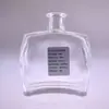 Atacado Pontual Transparente Espessado Plano Quadrado Sem Fogo Garrafa de Aromaterapia Garrafa Vazia Garrafa Difusora de Perfume para Quarto Garrafa de Óleo Essencial para Fragrância