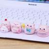 Hi Pi Pig Mini Ornamentos Bonito Cura Estação de Trabalho de Escritório Boa coisa Decoração de Interiores de Carro Console Central Carro