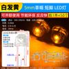 3mm 5mm Diodo Emisor de Luz LED Lámpara Perla Instrumento Blanco Cabello Rojo Amarillo Azul Verde Co Yang Yin Púrpura Colorido Rojo Verde