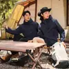 Chaqueta Impermeable a Prueba de Frío de Otoño e Invierno para Hombres y Mujeres Ropa de Protección contra Salpicaduras de Agua Ropa de Trabajo Ropa para Grupos de Montañismo y Esquí Ropa de Trabajo