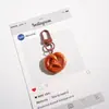 Lindo Llavero con Forma de Pan Simulado Colgante para Bolso Regalo Decorativo Creativo Personalizado