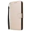 Capa de Couro para Celular Infinixnote40Pro Três Cartões Porta-Retrato Zero20/Hot50I/Smart8