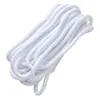 Cuerda de poliéster de color de 5 mm, núcleo redondo, resistente al desgaste, cuerda de amarre, cuerda tejida a mano para bricolaje, colgante creativo para llavero