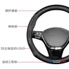 Capa de Volante para E-commerce Transfronteiriço, Capa de Volante com Logo Personalizado do Carro, Capa de Volante Impressa em Fibra de Carbono 3D