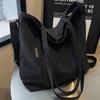 Bolso de Pana para Mujer, Gran Capacidad, Nuevo Estilo Otoño 2026, Bolso de Hombro Cruzado Versátil, Bolso Tote de Alta Gama para Viajes Diarios