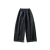 Pantalones Casuales de Pierna Ancha Retro Vintage Yidao 2026 Primavera Nuevos para Hombre, Pantalones Rectos de Ajuste Holgado de Alta Gama
