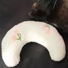 Almohada para Mascota Felpa Elástica en Forma de U Almohada para Perro Colchoneta para Dormir Sueño Profundo Suave Cómoda Gorro para Gato