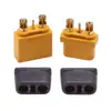 Conectores Macho Hembra Amass XT90 XT60 XT30 MT60 MT30 MR30 Conectores para Batería de Litio Chapados en Oro