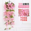 Colgante de Pared Artificial de Jazmín de Invierno para Decoración de Pared de Sala de Estar, Enredadera de Orquídea Colgante de Interior, Enredadera de Planta Verde