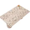 Toalha de Mesa Estilo Pastoral Lavável Impermeável à Prova de Óleo Resistente a Escaldões Tapete de Mesa Toque de Luxo Leve Mesa de Centro Mesa de Jantar Tapete Protetor