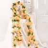 Decoração de Teto para Esconder Imperfeições, Bolas de Flor de Rattan Artificial, Plantas Verdes, Hall de Exposição de Hotel Loja de Flores Ornamentos Pendentes de Flor de Glicínia