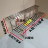 Estante de acero inoxidable para flores de balcón, de hierro, escalonado, de pie, multicapa, carnoso, para sala de estar, almacenamiento, estante decorativo para macetas de exterior