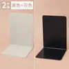Soporte para libros, soporte grande para libros, soporte para libros para estudiantes, soporte de mesa de almacenamiento de escritorio, estantería deflectora para libros
