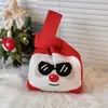 Saco de Presente de Natal Caixa de Presente Bolsa de Tricô Bolsa de Mão Saco de Presente Saco de Doce de Maçã de Natal Caixa de Embalagem de Presente