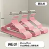 Cabides Grossos para Roupas Domésticas, Cabides de Resina Fosca, Cabides para Adultos, Cabides Antiderrapantes Revestidos de Plástico, Cabides que Não Marcam, Cabides para Roupas Infantis
