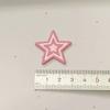 Série Rosa Barbie acessórios de estrela de cinco pontas fofo rosa diy feito à mão pacote de material para capa de celular joia grampo de cabelo adesivos