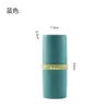 Soporte Creativo para Vaso de Cepillo de Dientes Set de Vasos de Lavado para Escritorio Soporte para Vaso de Enjuague Bucal Caja de Almacenamiento Portátil para Cepillo de Dientes de Viaje