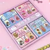Kimetsu no Yaiba Zootopia Mini Marcapáginas Magnético Imán para Refrigerador Lindo Marcapáginas Papelería Regalo Infantil Premio