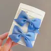 Nuevo pasador de lazo Corea del Sur niños Niña Princesa lado de la cabeza lindo pinza para el pelo accesorios para el cabello tocado femenino