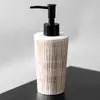 Botella de Cerámica para Loción de Baño de Hotel Botella de Recarga Botella con Dispensador Shampoo Gel de Ducha Gel Antibacterial para Manos Botella de Acondicionador Botella Vacía