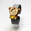 Reloj de Juguete para Niños Reloj Digital Pulsera de Presión Niño Pequeño Niña Bebé Súper Lindo Dibujos Animados Gelatina Reloj de Golpeo Dropshipping
