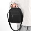 Nova Bolsa de Ombro Casual Durável Simples Transfronteiriça de Grande Capacidade Multi-bolso Tecido de Membrana de Couro Impermeável Crossbody Bolsa Atacado