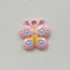 Novos Acessórios de Borboleta com Gotejamento de Cor Doce DIY Adereços de Cabelo Capa de Celular Decorativa Furo de Cola de Creme Sapatos Flor Capa de Celular