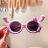 Gafas de sol para niños lindas súper lindas para niños y niñas Gafas de sol Corona Protección UV Gafas de sombra para bebés