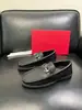 Sapatos Slip-On de Couro Genuíno Estilo Luxo Leve, Venda Quente Transfronteiriça, com Fivela de Metal Frgm, Fornecimento Direto da Fábrica