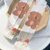 Personajes de Dibujos Animados Protector Solar Verano Mujeres Estilo Ins Lindo Todo Fósforo Protector de Brazo Mangas de Seda de Hielo Exteriores Montar Mangas Transpirables